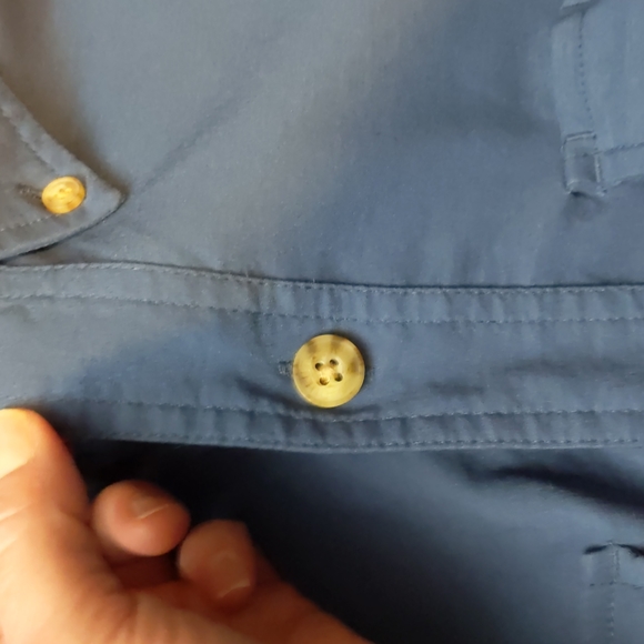 Duluth Trading Company Mens Vented Back Long Sleeve Button Down  L - Picture 11 of 16